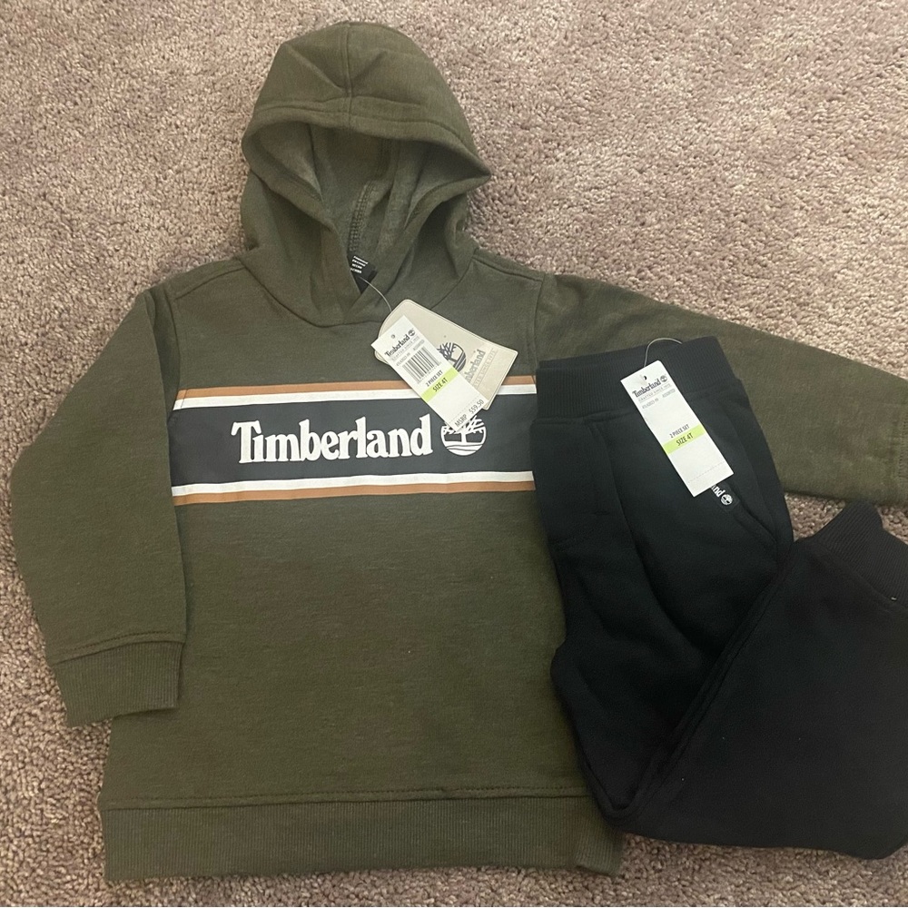 Boys/Size 4T - 2 PC Set Hoodie & Pants